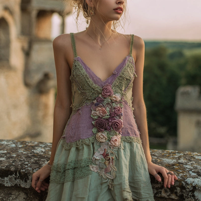 A Vintage Style Dress with Delicate Timeless Details