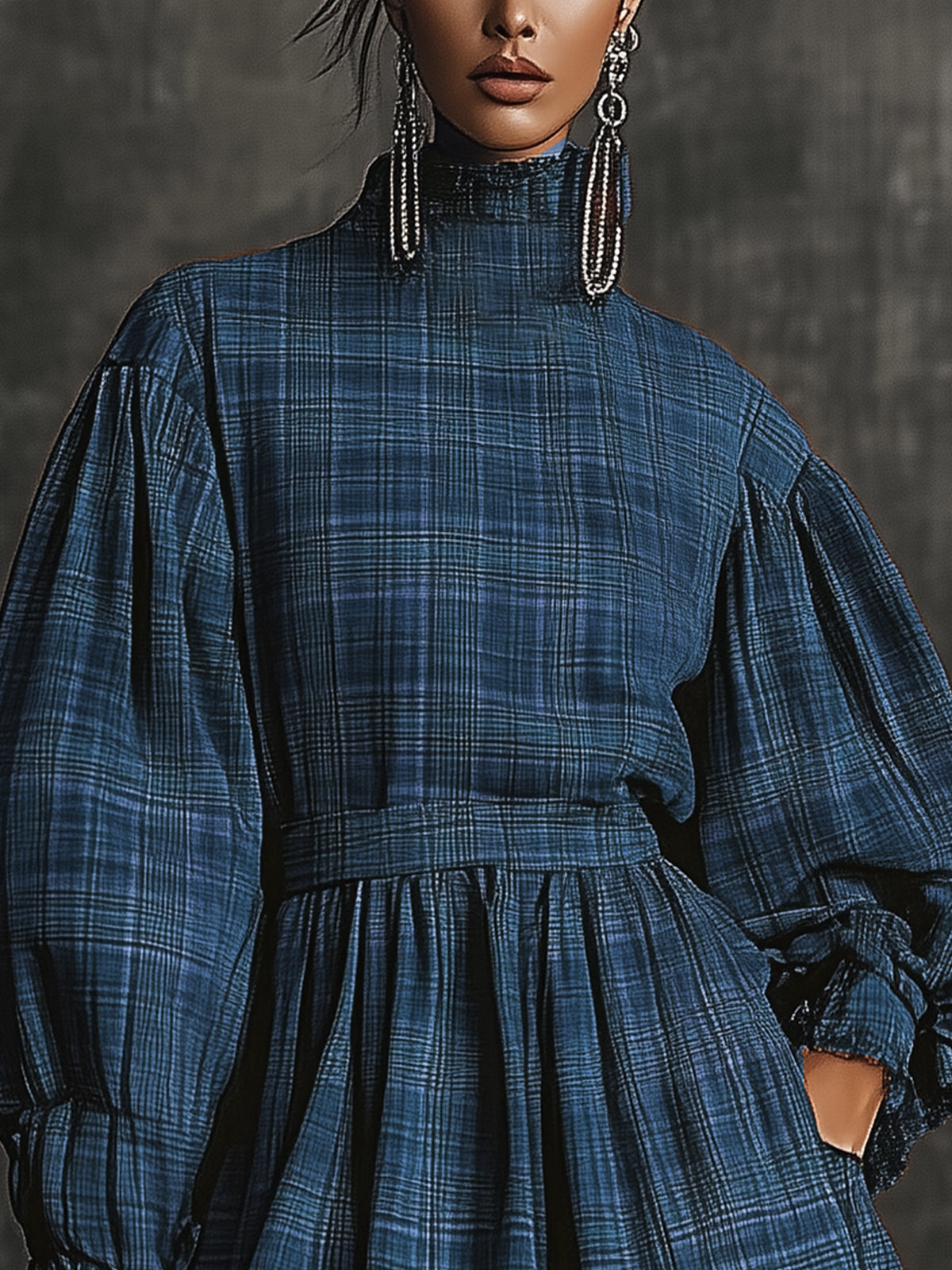 Well Tailored Dress with a Graceful Silhouette
