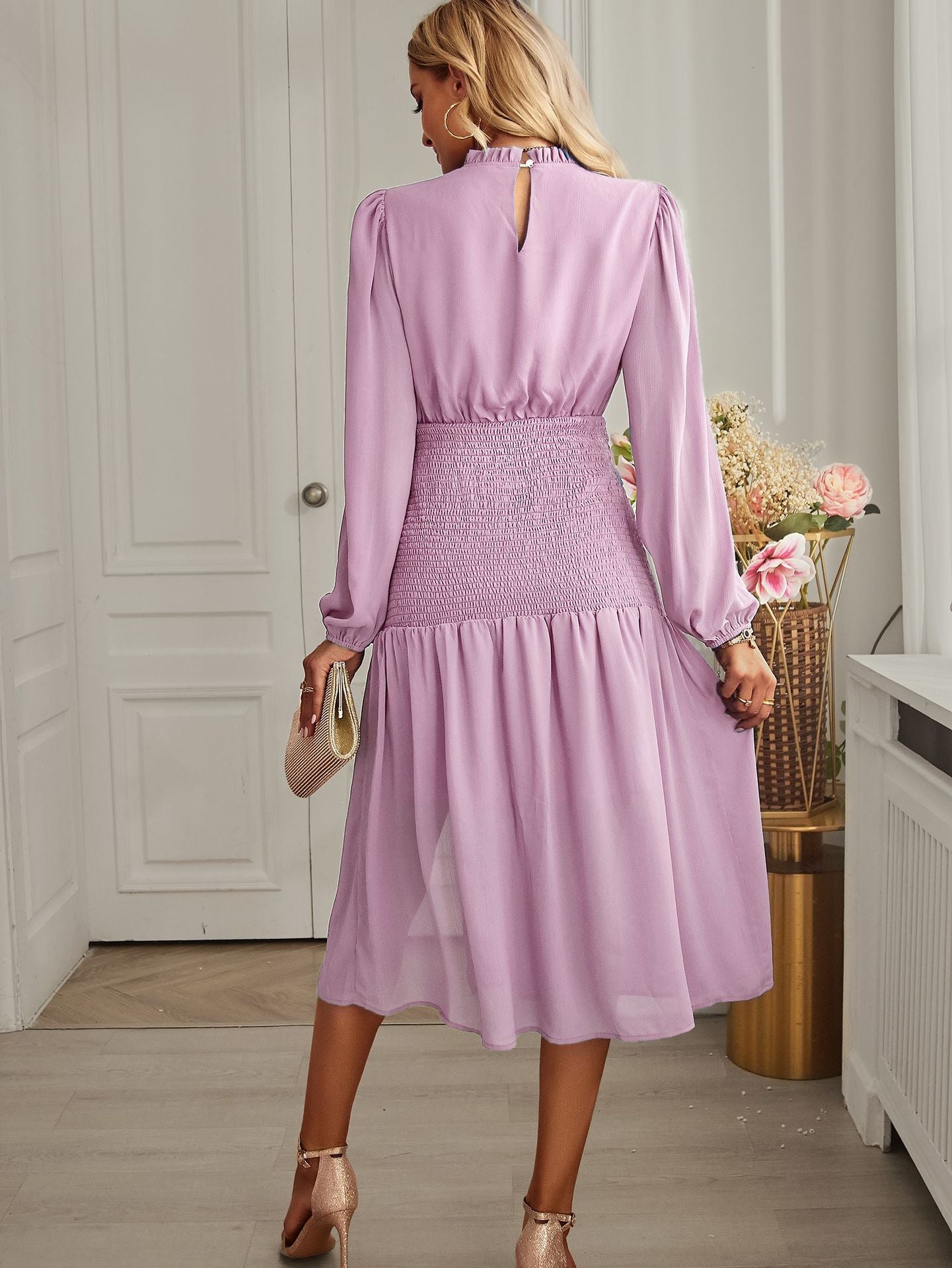 A Vintage Style Dress with Delicate Timeless Details