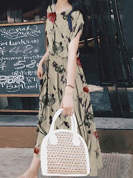 A Vintage Style Dress with Delicate Timeless Details