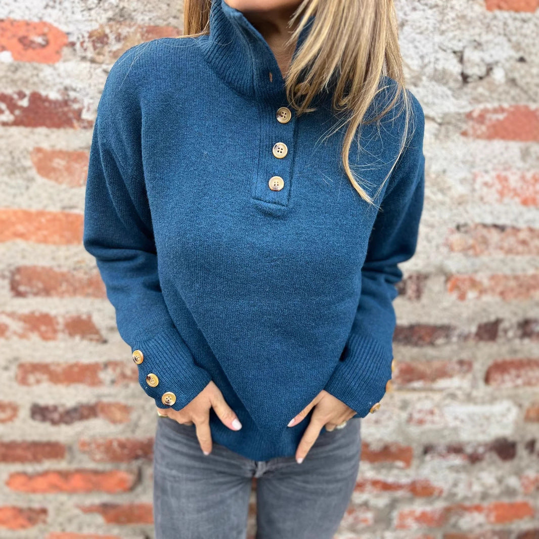 A Vintage Style Sweater with Delicate Timeless Details