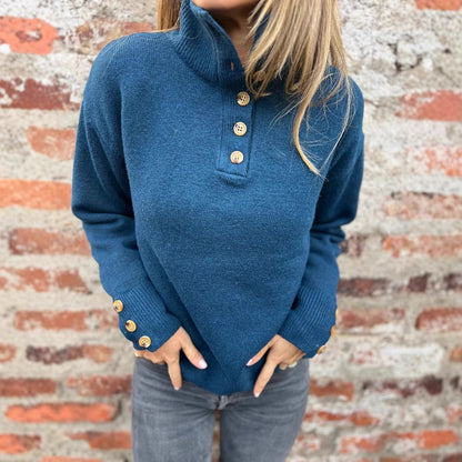 A Vintage Style Sweater with Delicate Timeless Details