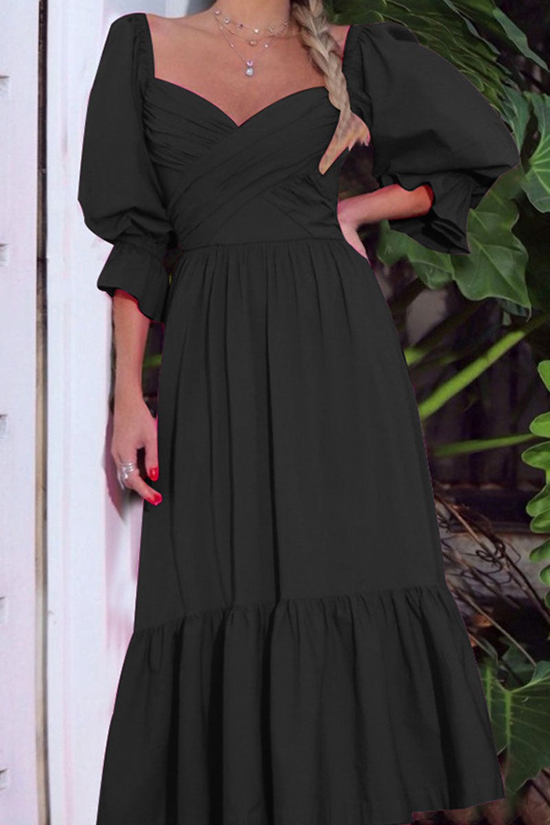 Classic Vintage Dress with a Flattering Fit