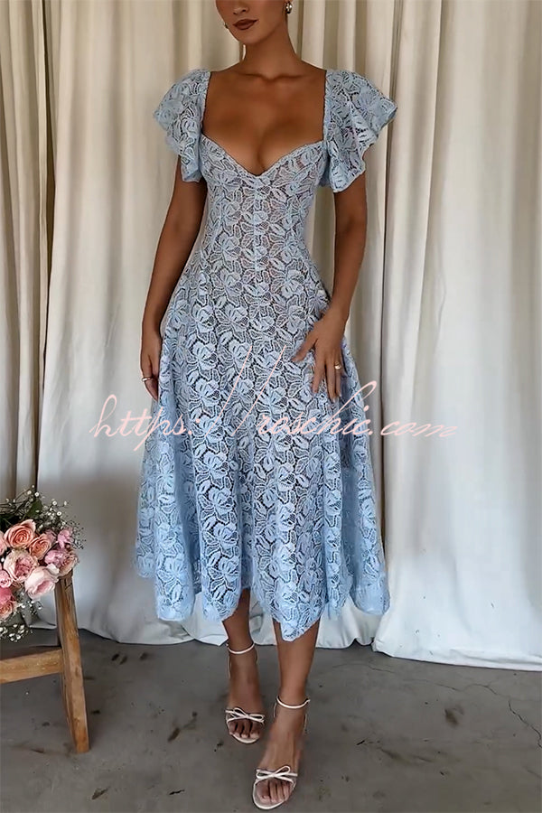 A Vintage Style Dress with Delicate Timeless Details