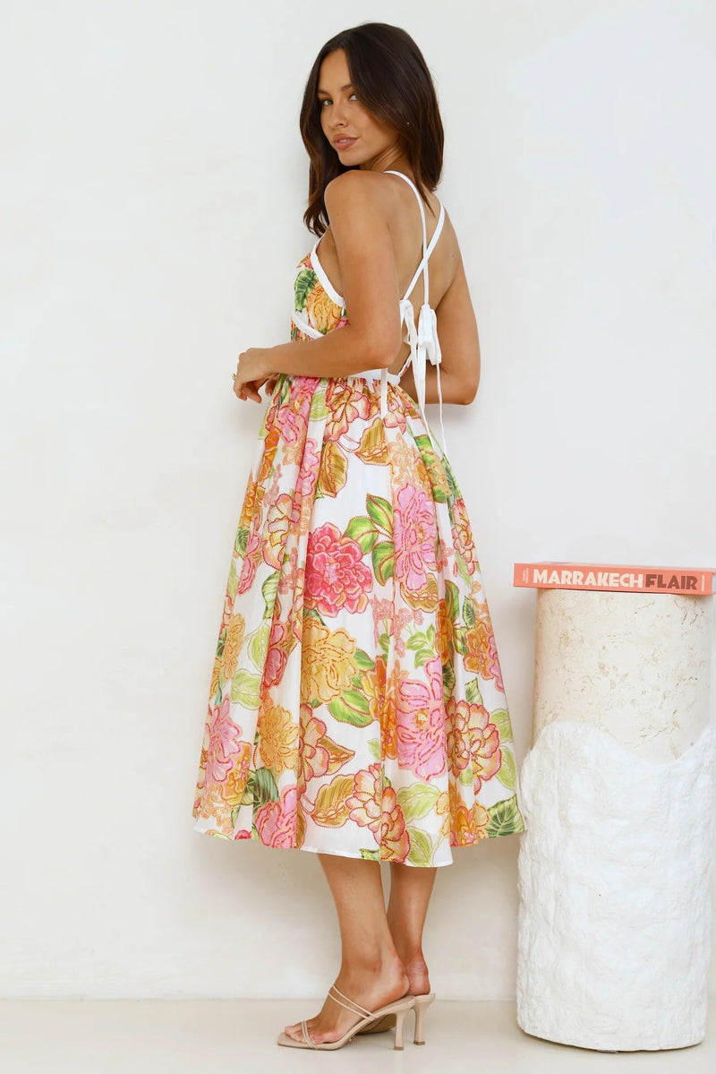A Vintage Style Dress with Delicate Timeless Details