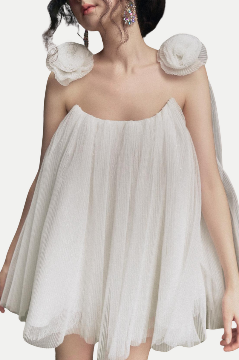A Vintage Style Dress with Delicate Timeless Details