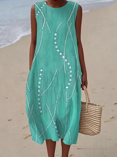 Classic Vintage Dress with a Flattering Fit