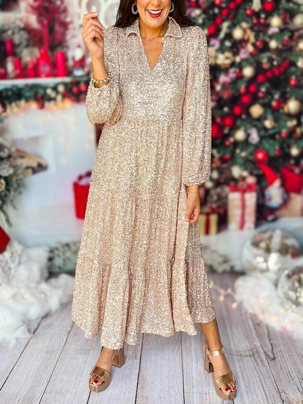 Well Tailored Dress with a Graceful Silhouette