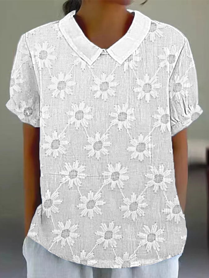 A Vintage Style Shirt with Delicate Timeless Details
