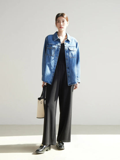 A Vintage Style Pants with Delicate Timeless Details