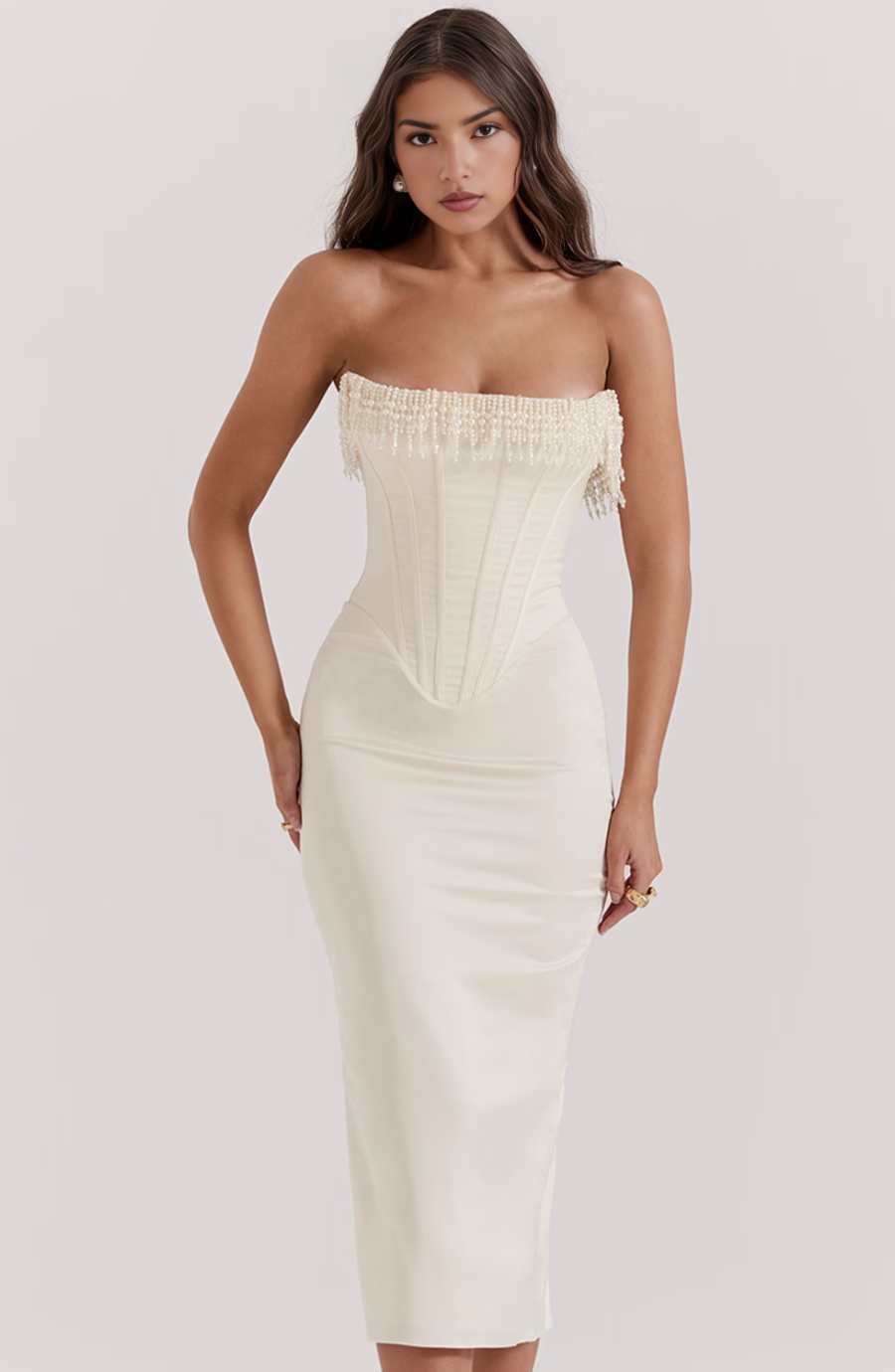 A Vintage Style Dress with Delicate Timeless Details