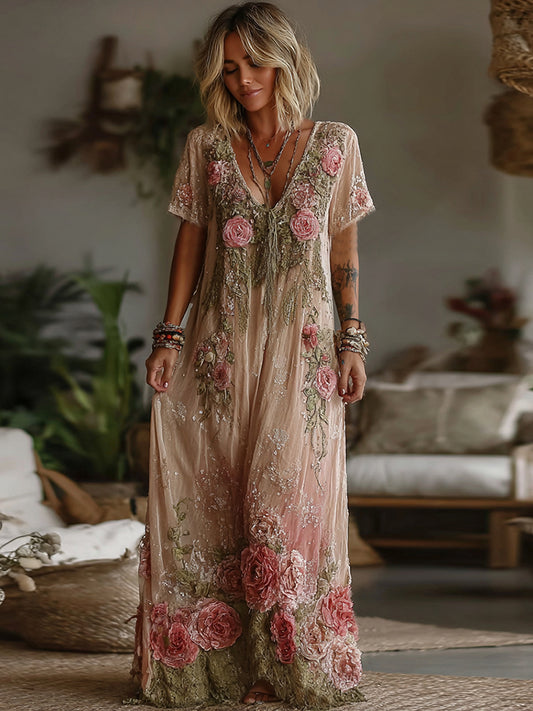 Classic Vintage Dress with a Flattering Fit