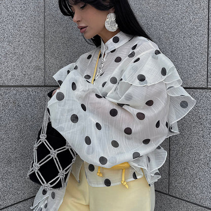 A Vintage Style Shirt with Delicate Timeless Details