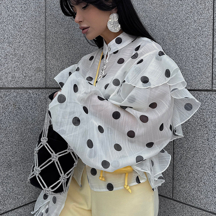 A Vintage Style Shirt with Delicate Timeless Details