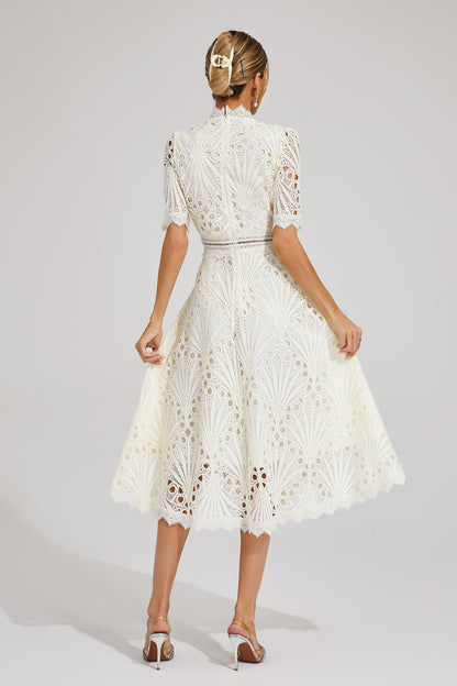A Vintage Style Dress with Delicate Timeless Details
