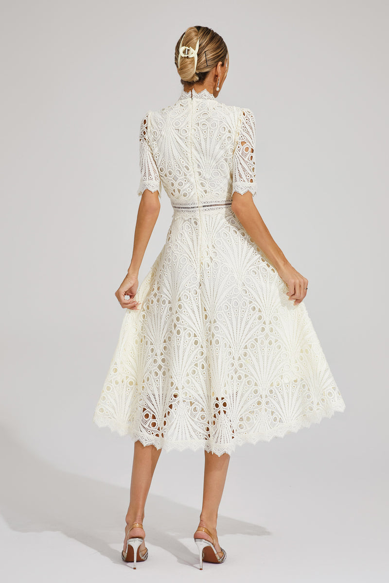 A Vintage Style Dress with Delicate Timeless Details