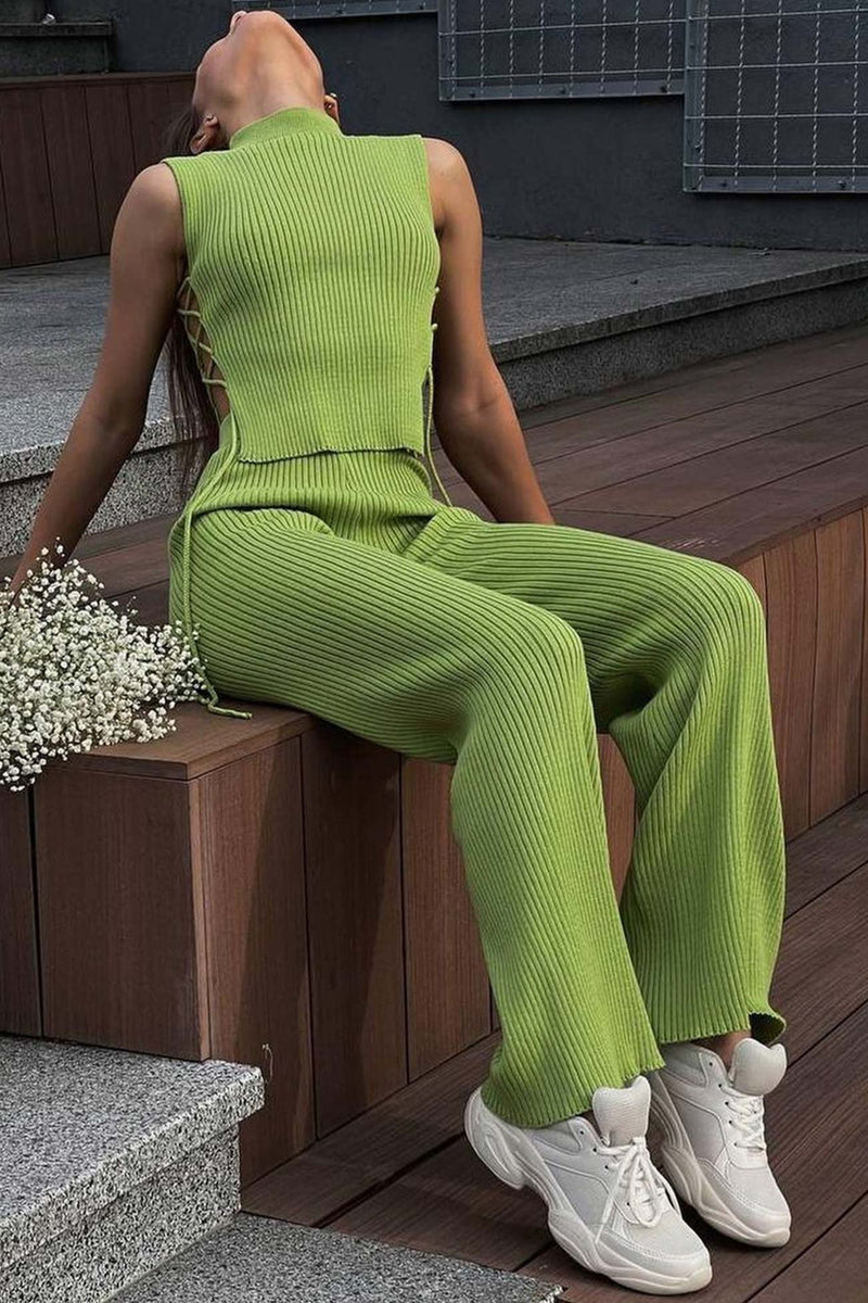 A Vintage Style Pants with Delicate Timeless Details