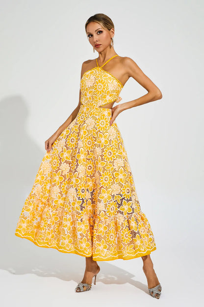 A Vintage Style Dress with Delicate Timeless Details