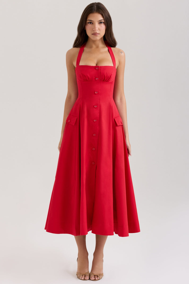 Classic Vintage Dress with a Flattering Fit