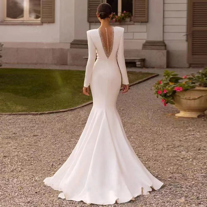 A Vintage Style Dress with Delicate Timeless Details