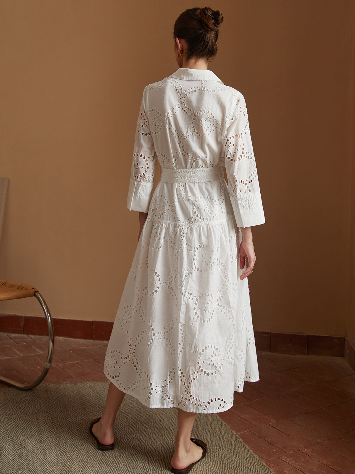 A Vintage Style Dress with Delicate Timeless Details