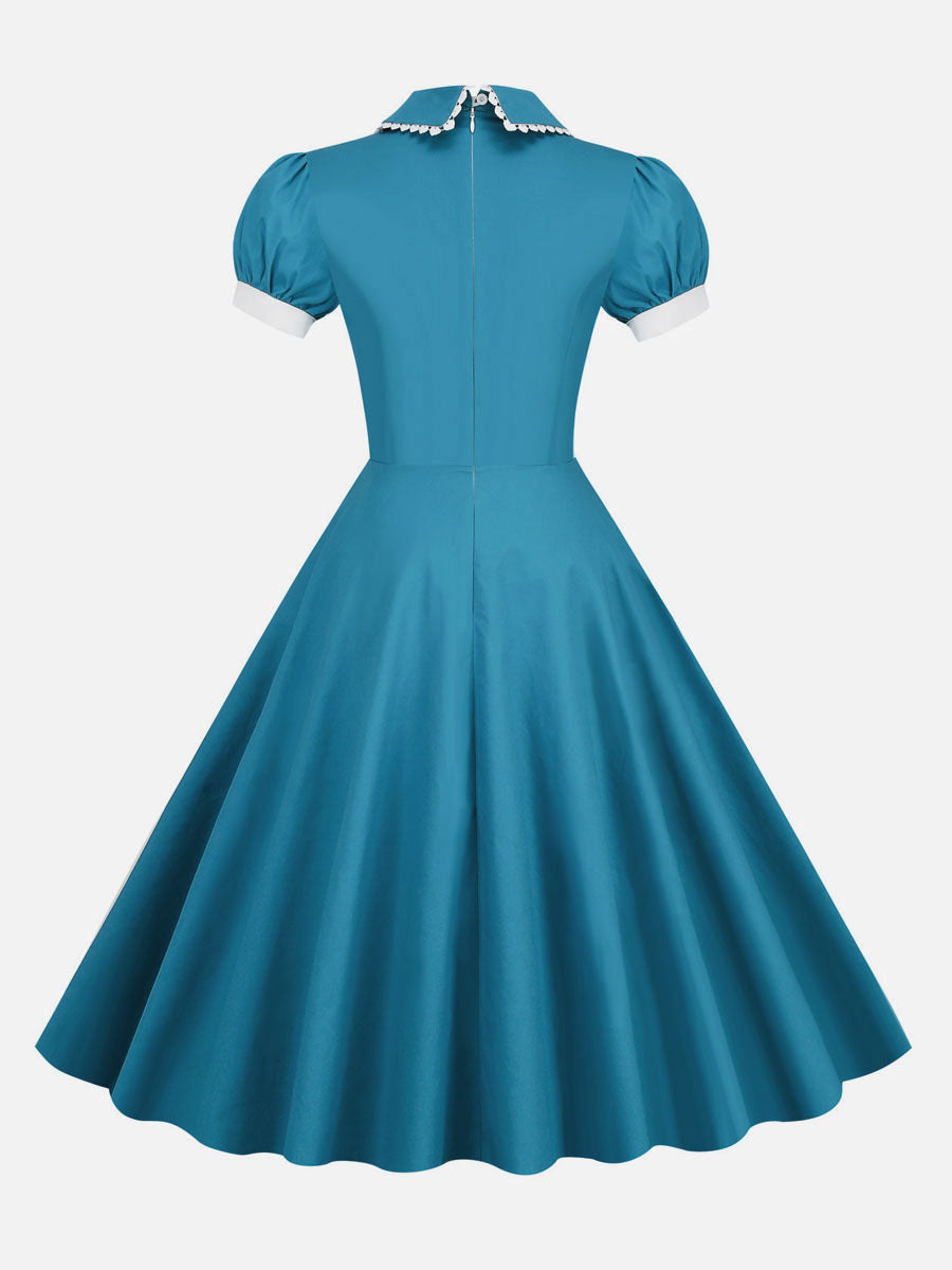 Classic Vintage Dress with a Flattering Fit