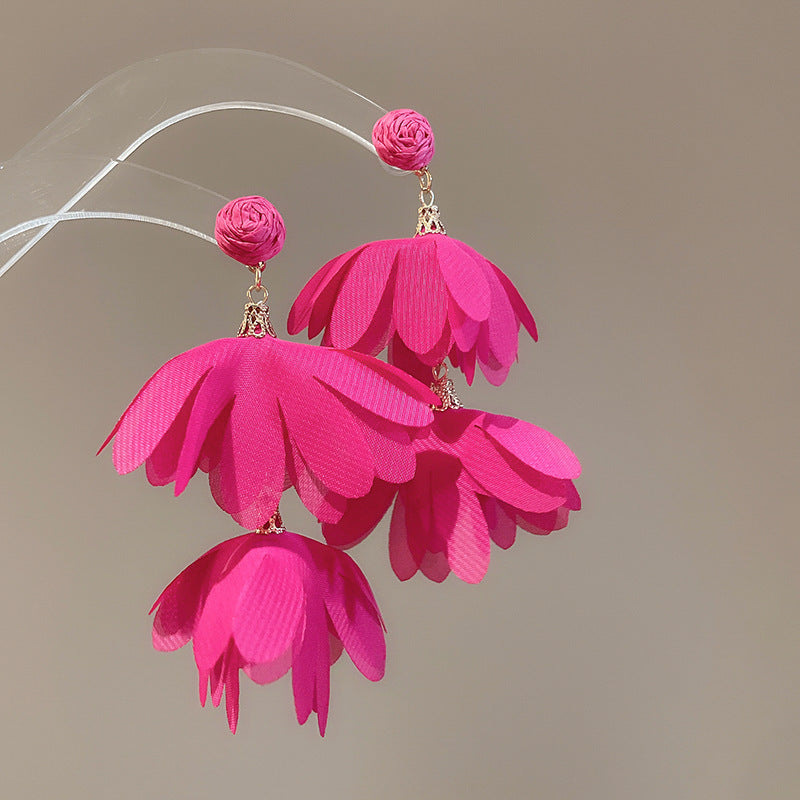 Beautiful Silver Earring with Unique Style