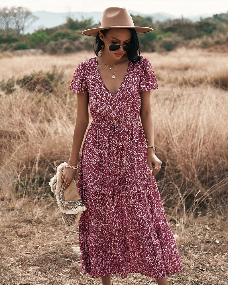 A Vintage Style Dress with Delicate Timeless Details