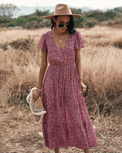 A Vintage Style Dress with Delicate Timeless Details