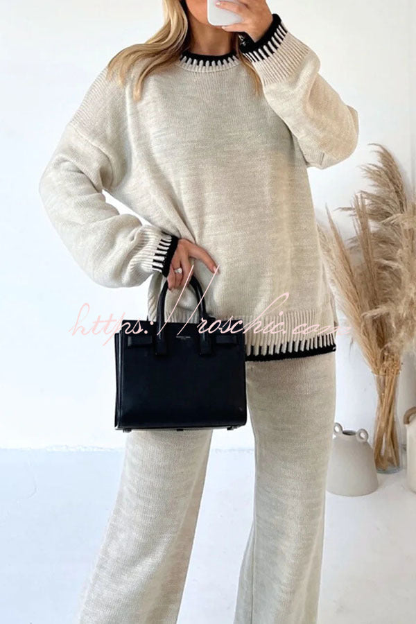 Vintage Inspired Sweater with a Contemporary Edge