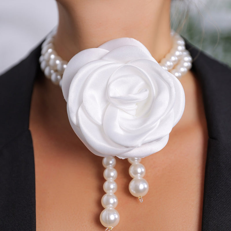 Delicate Artisan Pearl Necklace