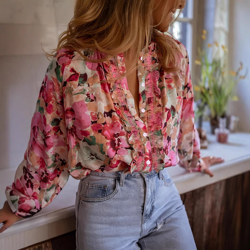 A Vintage Style Shirt with Delicate Timeless Details