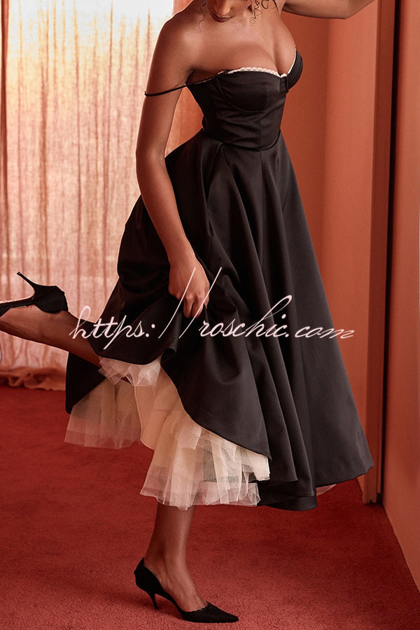 Well Tailored Dress with a Graceful Silhouette