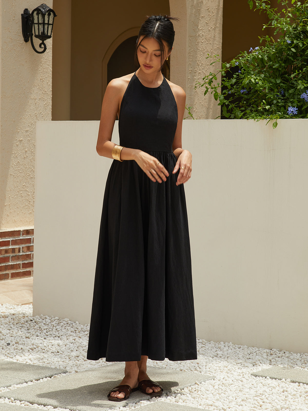 A Vintage Style Dress with Delicate Timeless Details