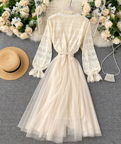 A Vintage Style Dress with Delicate Timeless Details