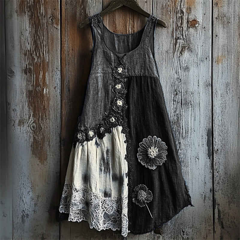 A Vintage Style Dress with Delicate Timeless Details