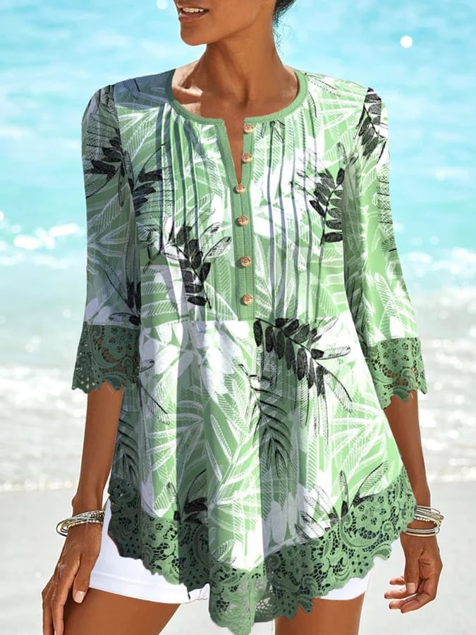 Well Tailored Shirt with a Graceful Silhouette