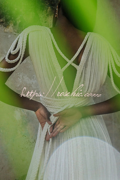A Vintage Style Dress with Delicate Timeless Details