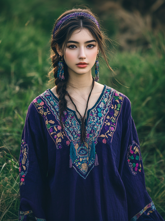 Classic Vintage Blouse with a Flattering Fit