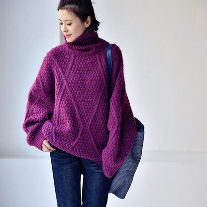 Classic Vintage Sweater with a Flattering Fit