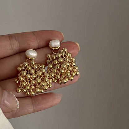 Beautiful Pearl Earring with Unique Style