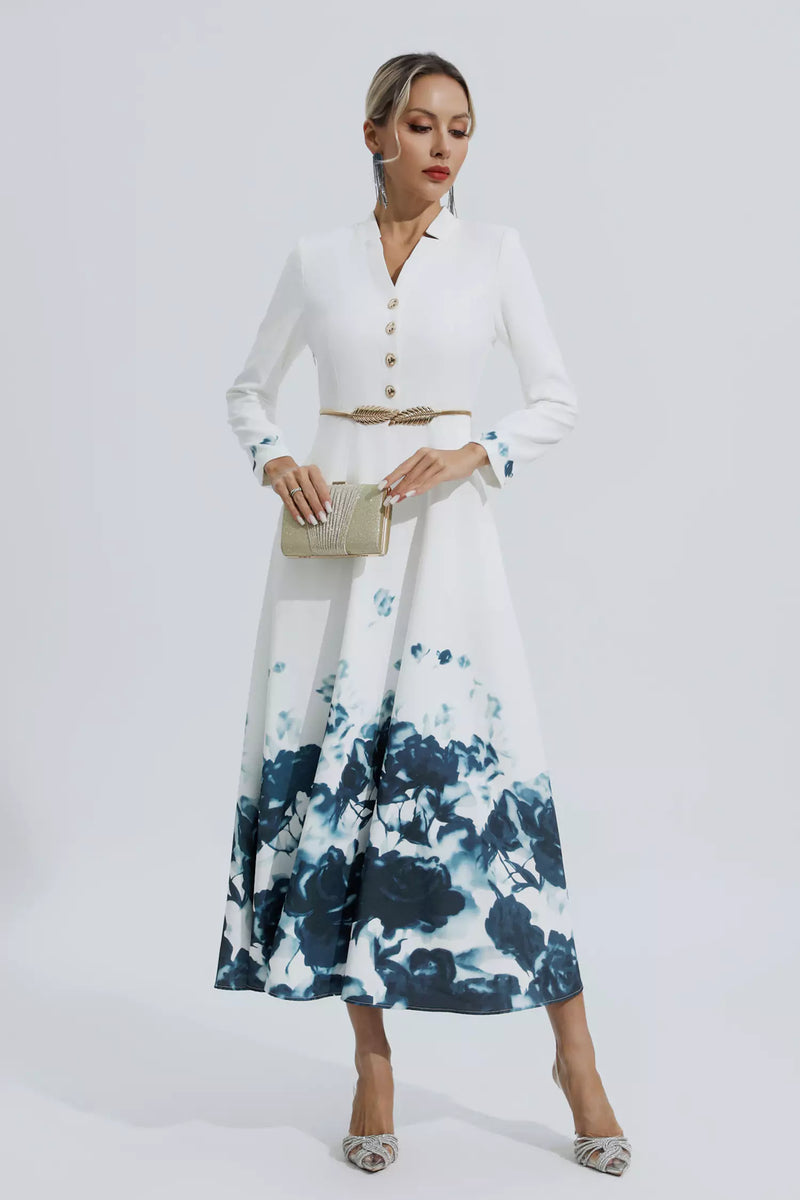 Classic Vintage Dress with a Flattering Fit
