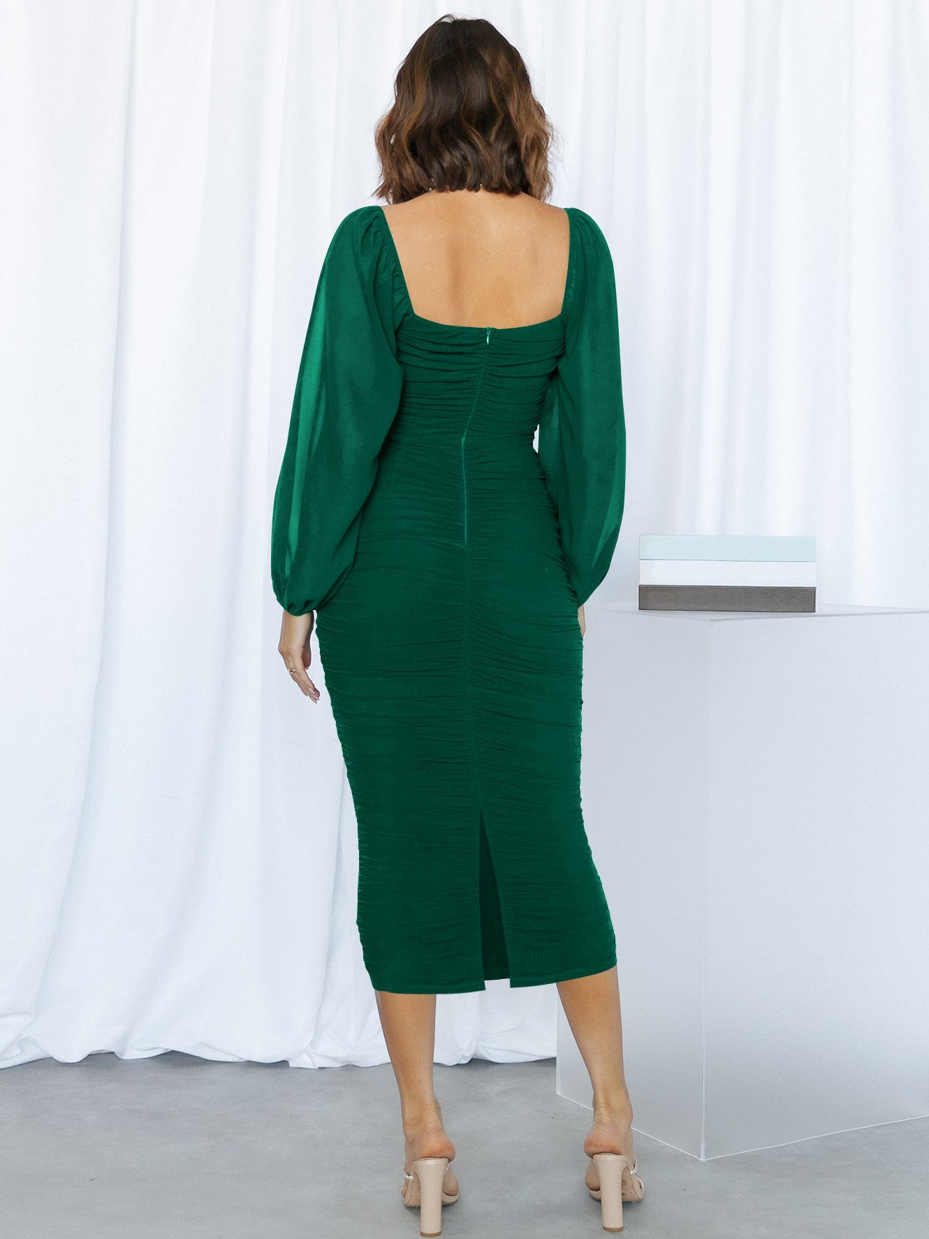 Classic Vintage Dress with a Flattering Fit