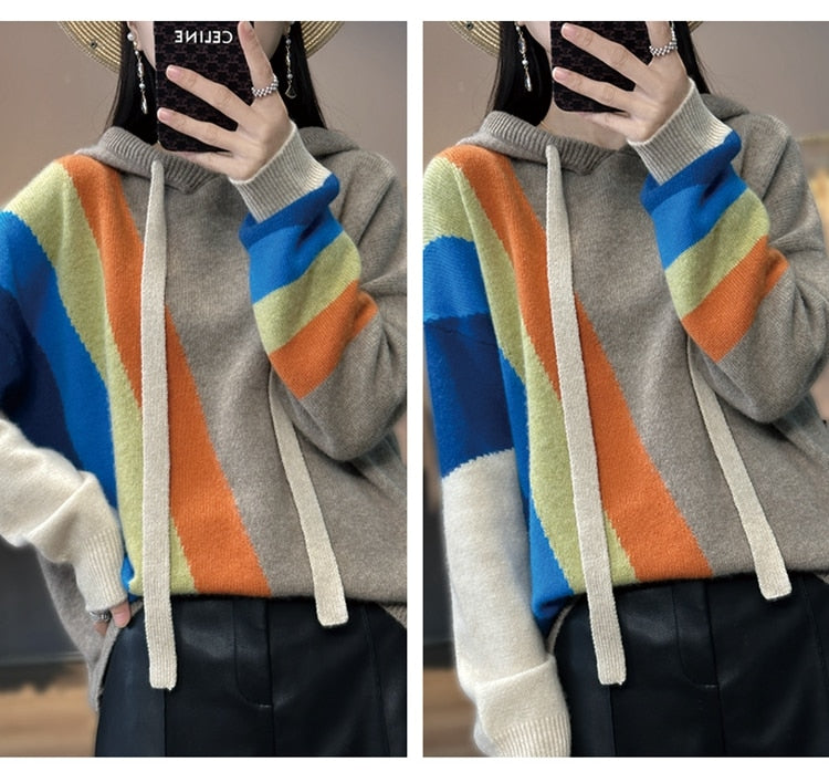 Well Tailored Sweater with a Graceful Silhouette