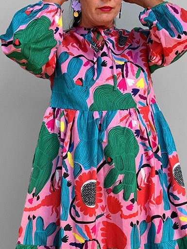 A Vintage Style Dress with Delicate Timeless Details