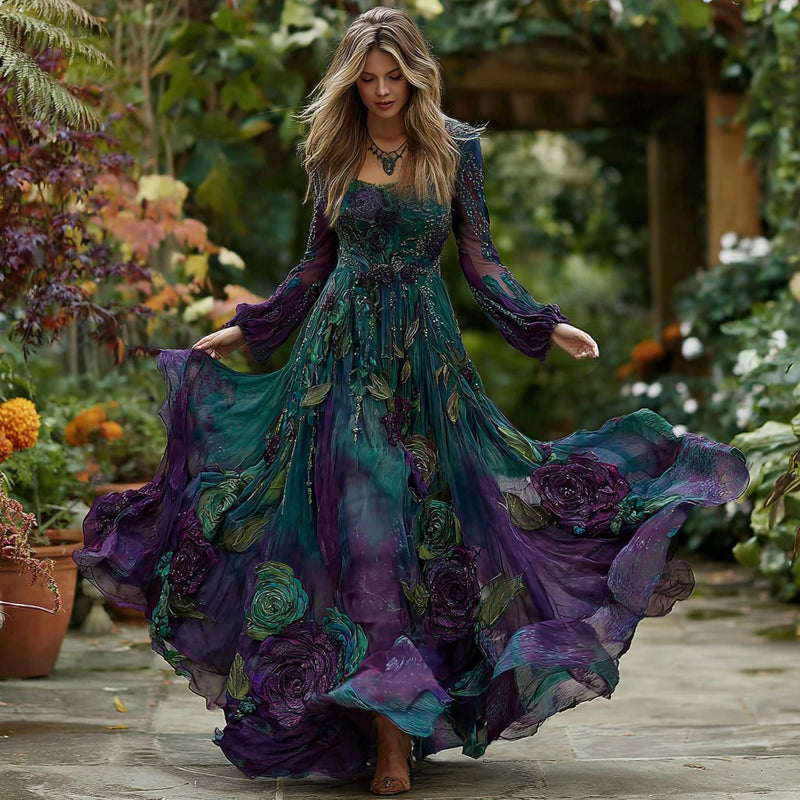 Classic Vintage Dress with a Flattering Fit