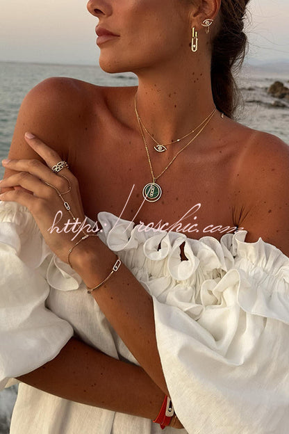 A Vintage Style Dress with Delicate Timeless Details