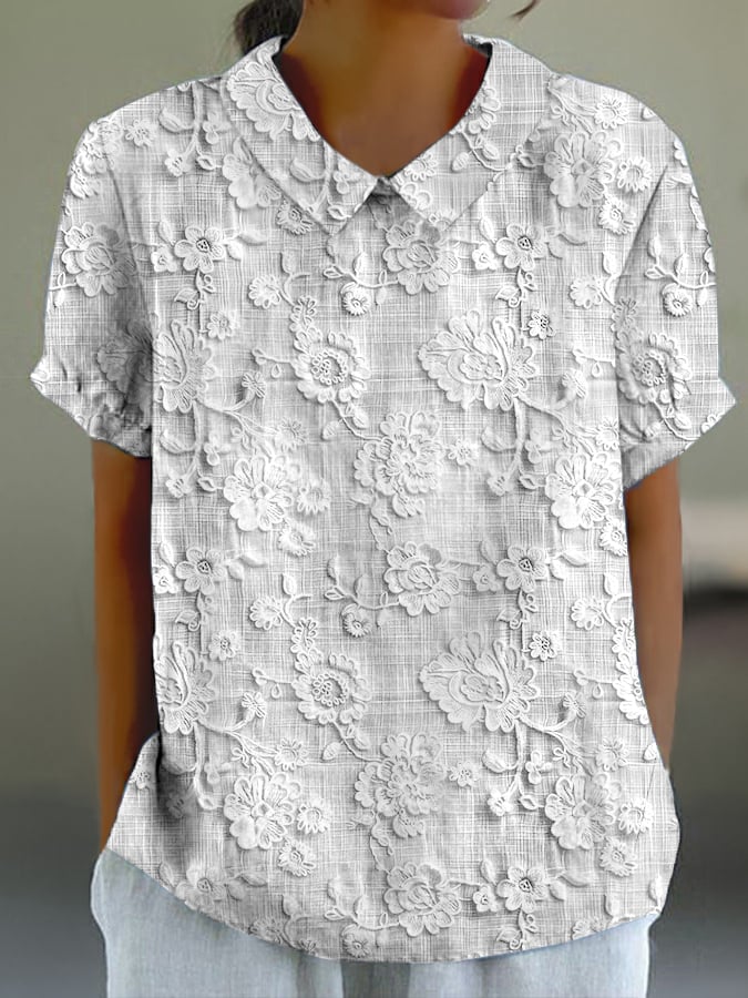 Vintage Inspired Shirt with a Contemporary Edge