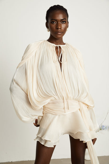 A Vintage Style Dress with Delicate Timeless Details