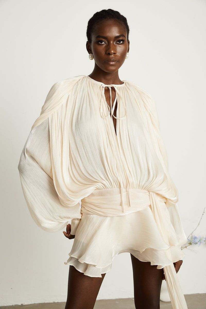 A Vintage Style Dress with Delicate Timeless Details